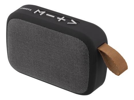 STREETZ Portable Bluetooth speaker, USB/ TF/ AUX/ FM/ handsfree,  black (CM770)