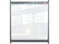 NOBO Desktop Divider PVC Film Medium 75x82cm