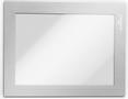 DURABLE Skilt DURAFRAME® selvklæbende A6 m/sølv ramme 2stk/pak - (2 stk.)