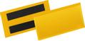 DURABLE lagerlomme m/magnet 53x130mm gul