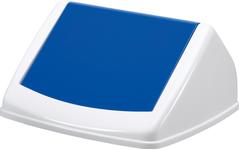 DURABLE Durabin 40L Flip vippelåg blå