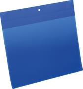 DURABLE magnetlomme tværformat ekstra stærk A4 blå