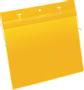 DURABLE lagerlomme m/wirebeslag A4 tværformat gul