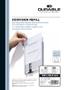 DURABLE Info Sign indstiksark 149x52,5mm hvid 10ark