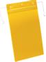 DURABLE lagerlomme m/wirebeslag A4 højformat gul