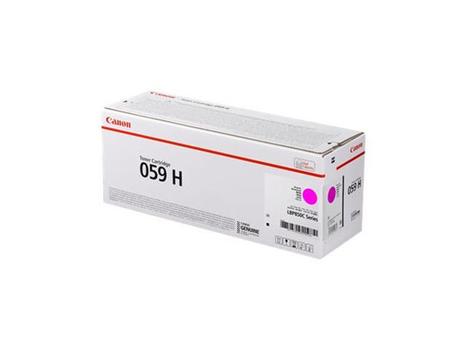 CANON n 059 H - High capacity - magenta - original - toner cartridge - for i-SENSYS LBP852Cx, Satera LBP851C, LBP852Ci (3625C001)