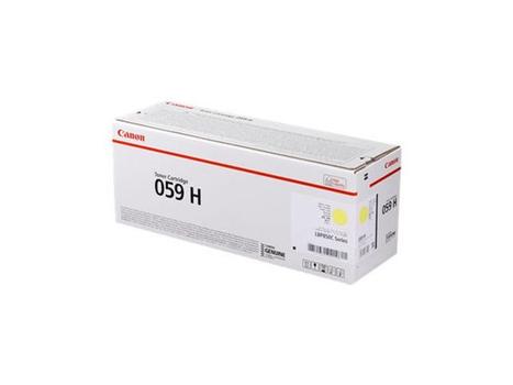 CANON n 059 H - High capacity - yellow - original - toner cartridge - for i-SENSYS LBP852Cx, Satera LBP851C, LBP852Ci (3624C001)
