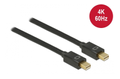 DELOCK adapter cable mini DP - mini DP 0.50m
