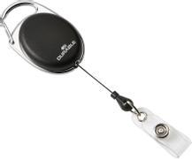 DURABLE Korthållare DURABLE yoyo svart knap10/FP