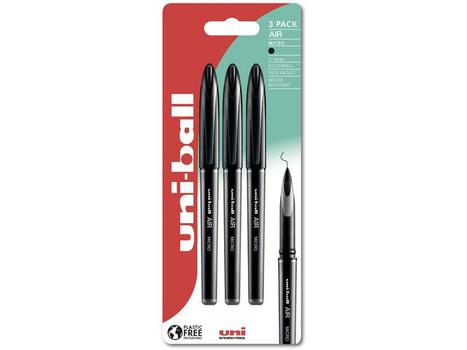 Uni-Ball Rollerpenn UNI Ball 188 Air 05 sort (3) (238212191*6)