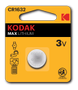 KODAK Max lithium CR1632 battery (2 pack)