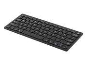 Deltaco TB-632 mini - Tastatur - trådløs - Nordisk - svart