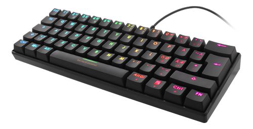 DELTACO GAMING GAM-075B Keyboard Mechanical RGB Wired (GAM-075B)