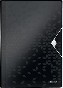 LEITZ Project Folder WOW PP Black 5-Pack (45890095)