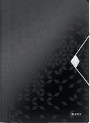 LEITZ 3-Klaffmappe WOW A4 PP Sort