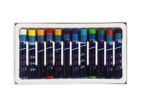 EMO Oliepastelkridt 12 farver (125918)