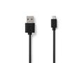 NEDIS Kabel NEDIS USB-A ha - USB Micro B 1m sv