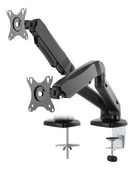 DELTACO ARM-1300 Desk mount dual gas spring 13-27 13kg (ARM-1300)