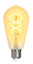 DELTACO Spiral LED filament lamp, E27, WiFI 2.4GHz