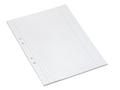 BANTEX Lösblad A4 rutat 10x10mm hålat 500/fp