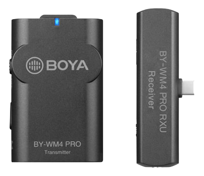 BOYA Modtager Trådløs BY-WM4 Pro K5 USB-C (BY-WM4 Pro-K5)