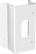WHITEBOX Corner mount, white
