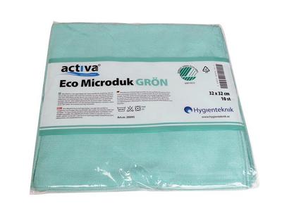 Activa Microfiberklud ACTIVA ECO grøn (20095)