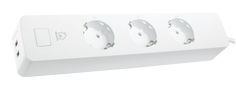 Deltaco SMART HOME strømstripe, WiFi 2.4GHz, 3xCEE 7/3, 2xUSB-A