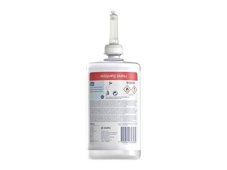 TORK Hånddesinfektion gel S1 Fl/1 ltr Salubrin 70% 910106 (910106)