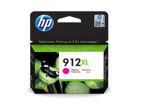 HP 912XL - 10.4 ml - High Yield - magenta - original - ink cartridge - for Officejet 80XX, Officejet Pro 80XX (3YL82AE#BGY)