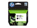 HP 912XL High Yield Black Org Ink Crt