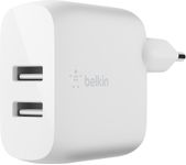 Dual USB-A Wall Charger 24W + Lightning to USB-A Cable (MFi) / WCD001vf1MWH