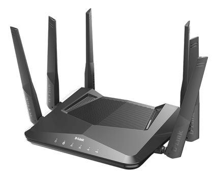 D-LINK EXO AX DIR-X5460 - Wireless router - 4-port switch - GigE - 802.11a/ b/ g/ n/ ac/ ax - Dual Band (DIR-X5460)