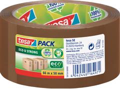 TESA Pakketape TESA Eco Strong 50mmx66m brun