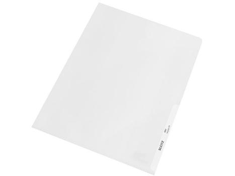 LEITZ Folder Recycle 130my A4 Clear OP Box of 10 (40011003)
