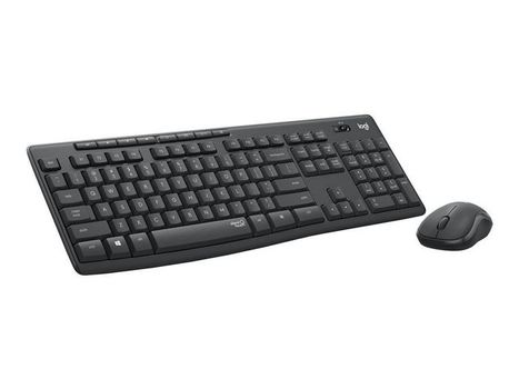 LOGITECH MK295 SILENT WIRELESS COMBO GRAPHITE - PAN - NORDIC          ND WRLS (920-009810)