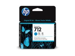 HP 712 - 29 ml - cyan - original - DesignJet - ink cartridge - for DesignJet Studio, T210, T230, T250, T630, T650 (3ED67A)