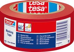 TESA Tape TESA PVC gulv/varsel rød