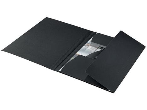 LEITZ Gummibandsmapp LEITZ recy A4 3-kl svart (39060095*10)