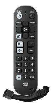 ONEFORALL URC 6820 Universal Remote Control Zapper+ (11-6820-0000-100)