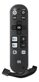 ONEFORALL URC 6810 Universal Remote Control Zapper, TV (11-6810-0000-100)