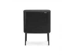 BRABANTIA BO vippelågsspand Matt Black  3x11 ltrl
