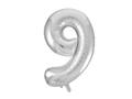 JOKER Ballong JOKER folie 86cm tall 9 sølv