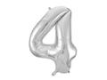 JOKER Ballong JOKER folie 86cm tall 4 sølv