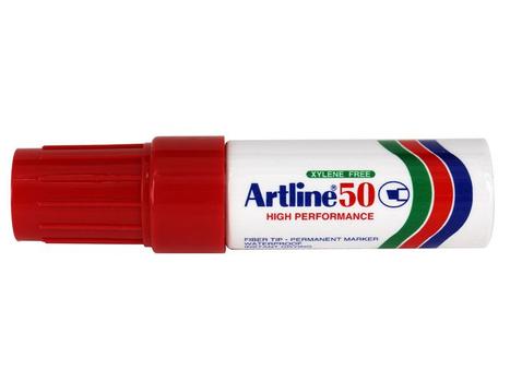 ARTLINE Märkpenna ARTLINE permanent 50 röd (EK-50 red*12)