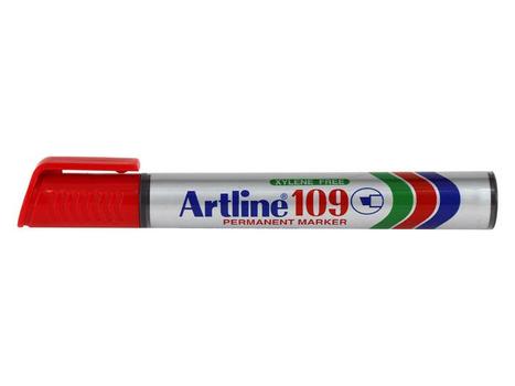 ARTLINE Permanent Marker Artline 109 5.0 red (EK-109  red*12)