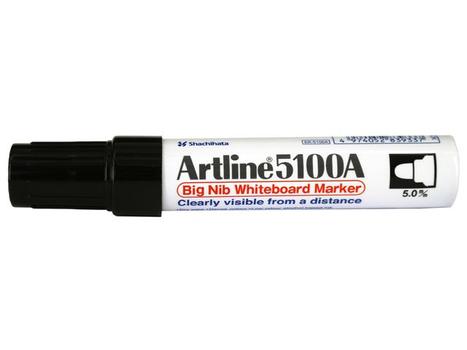 ARTLINE Whiteboardpenna Artline 5100A BIG sort (EK-5100A  black*6)