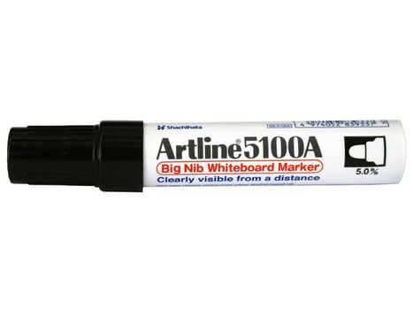 ARTLINE Whiteboardpenna ARTLINE 5100A BIG svart (EK-5100A  black*6)