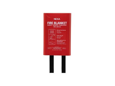 NEXA Fire Blanket 120 x 120 Red (13621)