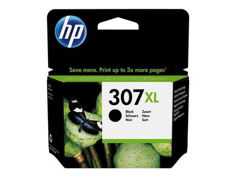 HP 307XL High Yield Black Original Ink Cartridge (3YM64AE#UUS)